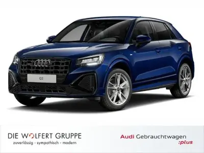 Gebraucht Audi Q2 S-Line 190 PS (139 kW) 2025 Navarrablau metallic SUV