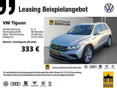 Gebraucht VW Tiguan IQ Drive 150 PS (110 kW) 2023 Silber SUV