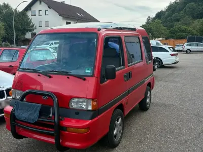 Gebraucht Subaru Libero 54 PS (39 kW) 1997 Rot Van / Kleinbus