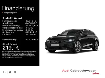 Gebraucht Audi A5 Sport 204 PS (150 kW) 2025 Mythosschwarz metallic Kombi