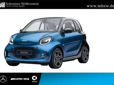 Używany Smart ForTwo Electric Drive Passion Exclusive 60 kW (82 KM) 2021 Niebieski Coupe