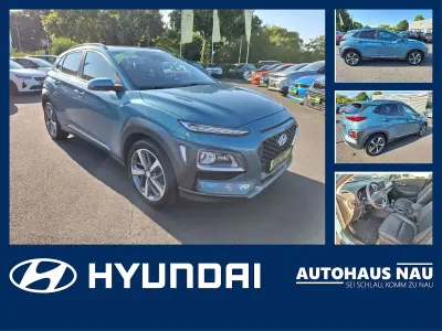 Gebraucht Hyundai Kona Premium 120 PS (88 kW) 2020 Blau SUV
