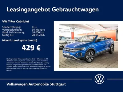 Usata VW T-Roc Cabriolet Style 150 CV (110 kW) 2025 Blu Cabrio