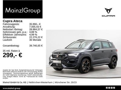 Magic schwarz metallic (metallic) Gebraucht 2024 Cupra Ateca SUV | 35.990 € (Etwas zu teuer)