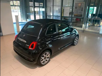Second-hand Fiat 500C 69 CP (50 kW) 2020 Negru Cabrio