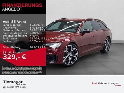 Gebraucht Audi S6 Ambiente 344 PS (253 kW) 2025 Grenadinerot metallic Kombi