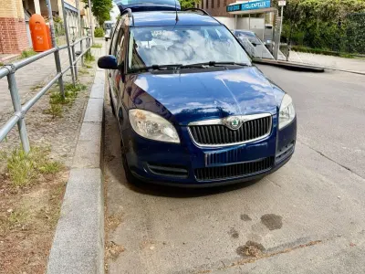 Gebraucht Skoda Roomster Style 105 PS (77 kW) 2008 Blau Van / Kleinbus