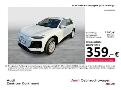 Gebraucht Audi Q6 e-tron Advanced Plus 185 kW (252 PS) 2025 Gletscherweiß metallic SUV