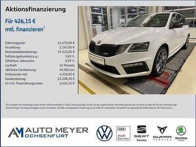 Moonweiß metallic Gebraucht 2020 Skoda Octavia Sport Kombi | 21.470 € (Superpreis)