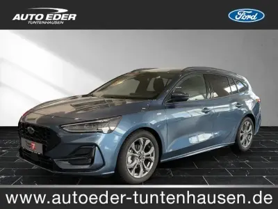 Gebraucht Ford Focus ST-Line 120 PS (88 kW) 2023 Blau Kombi