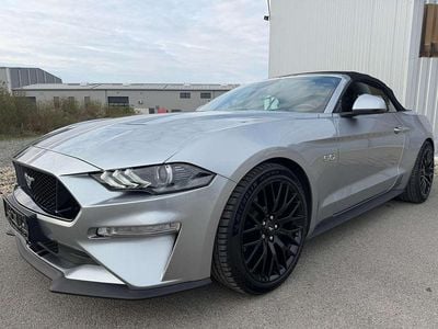 Second-hand Ford Mustang GT Convertible 449 CP (330 kW) 2021 Argintiu Cabrio