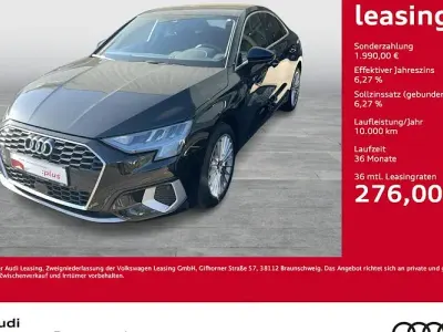 Brugt Audi A3 Advanced Plus 116 HK (85 kW) 2022 Sort Sedan