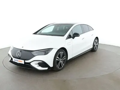 Gebraucht Mercedes EQE350 AMG line 214 kW (292 PS) 2023 Weiß Limousine