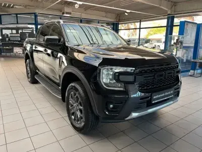 Brugt Ford Ranger Wildtrack 205 HK (150 kW) 2023 Sort Pickup / Ladvogn