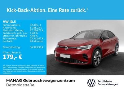 Gebraucht VW ID.5 GTX 219 kW (299 PS) 2023 Kings red metallic schwarz SUV
