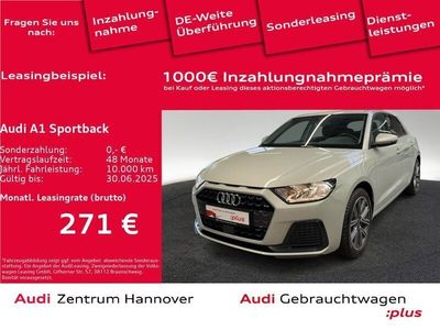 Gebraucht Audi A1 Sportback Advanced Plus 95 PS (69 kW) 2024 N8 tausilber metallic (metallic) Kleinwagen