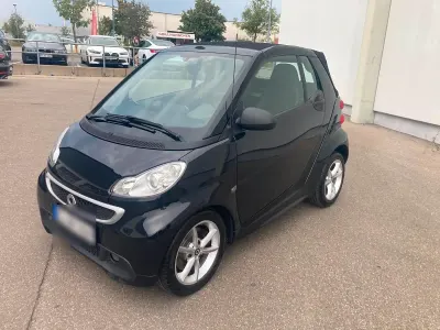 Gebraucht Smart ForTwo Cabrio Passion 71 PS (52 kW) 2013 Schwarz Cabrio