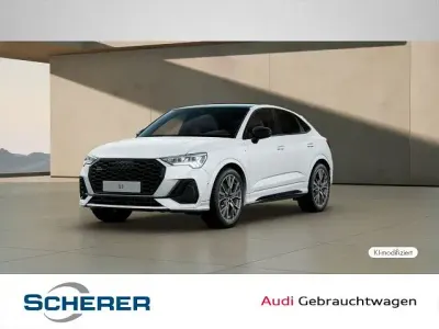Gebraucht Audi Q3 Sportback S-Line 200 PS (147 kW) 2024 Gletscherweiß metallic SUV