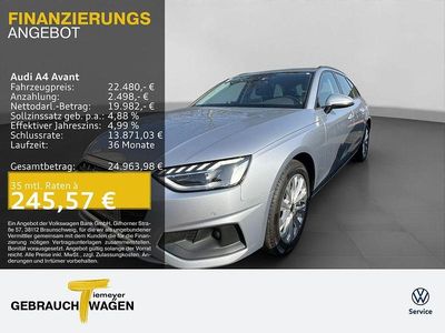 Gebraucht Audi A4 Sport 163 PS (119 kW) 2023 Silber Kombi