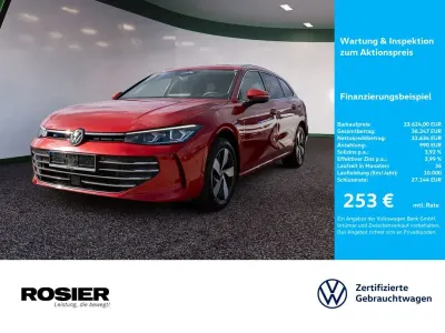 Gebraucht VW Passat Business 150 PS (110 kW) 2024 Rot / chilirot Kombi