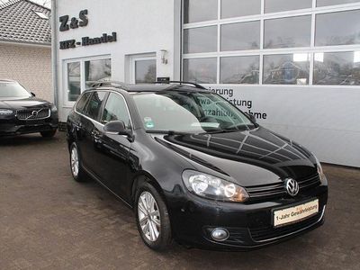 Gebraucht VW Golf VI Style 105 PS (77 kW) 2012 Schwarz Kleinwagen