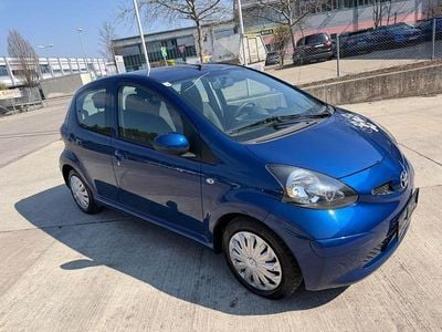 Gebraucht Toyota Aygo 68 PS (50 kW) 2007 Blau Kleinwagen