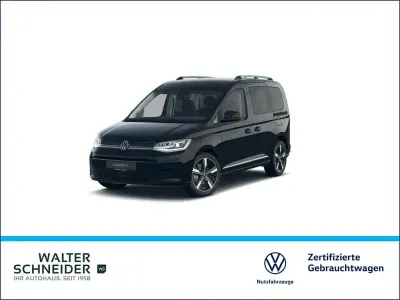 Gebraucht VW Caddy Style 122 PS (89 kW) 2024 Deep black perleffekt Van / Kleinbus