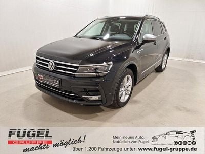 Gebraucht VW Tiguan Allspace R-line 240 PS (176 kW) 2020 Deep black perleffekt SUV