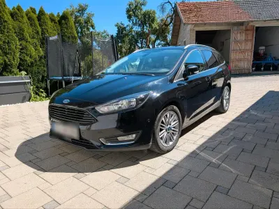 Gebraucht Ford Focus 150 PS (110 kW) 2018 Schwarz Kombi