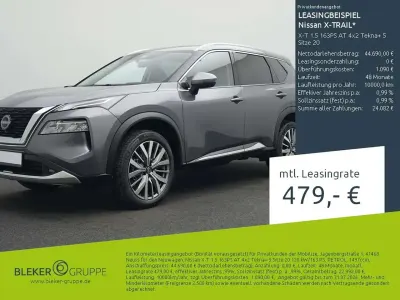 Neu Nissan X-Trail Tekna+ 163 PS (119 kW) 2025 Dark grey (m)/ geste SUV