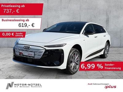 Gebraucht Audi A6 e-tron S-Line 314 kW (428 PS) 2025 Gletscherweiß metallic Kombi