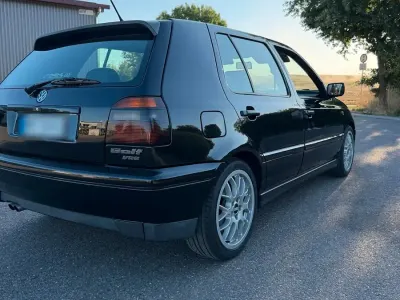 Gebraucht VW Golf III Conceptline 1996 Schwarz Kleinwagen