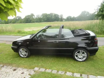 Gebraucht VW Golf Cabriolet 75 PS (55 kW) 1994 Schwarz Cabrio