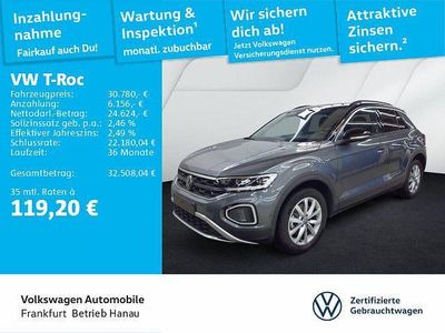 Gebraucht VW T-Roc Goal 150 PS (110 kW) 2025 Grau SUV