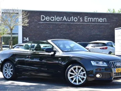 Gebraucht Audi A5 Cabriolet S-Line 179 PS (131 kW) 2010 Schwarz Cabrio