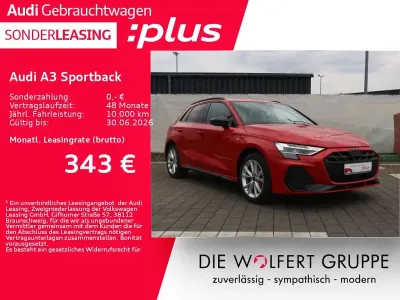 Gebraucht Audi A3 S-Line 272 PS (200 kW) 2025 Progressivrot metallic Limousine