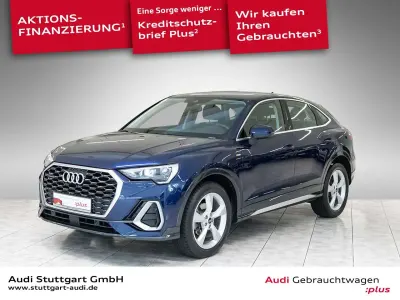 Gebraucht Audi Q3 S-Line 150 PS (110 kW) 2022 Navarrablau metallic SUV