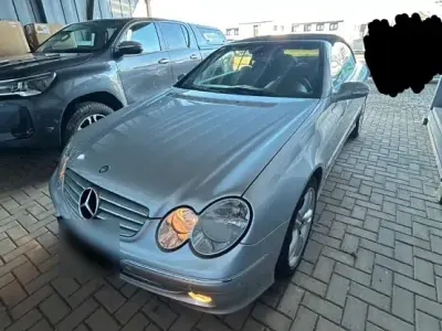 Brugt Mercedes CLK320 2003 Sølv Cabriolet