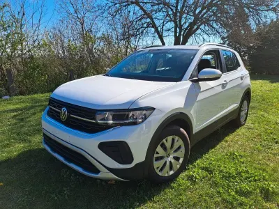 Gebraucht VW T-Cross Goal 95 PS (69 kW) 2024 Weiß SUV