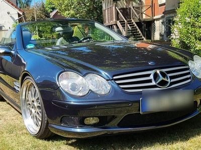 Blau Gebraucht 2006 Mercedes SL350 AMG Cabrio | 25.999 €