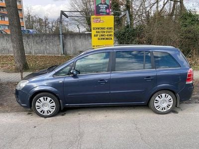 Gebraucht Opel Zafira 140 PS (102 kW) 2007 Blau Van / Kleinbus