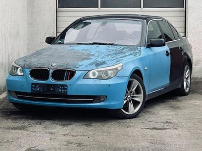 Brugt BMW 525 Sport Line 218 HK (160 kW) 2007 Blå Sedan