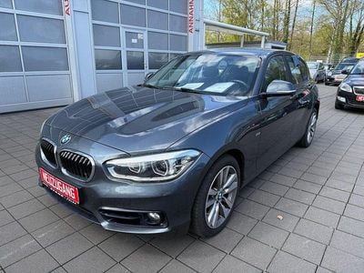 Usata BMW 118 Sport Line 150 CV (110 kW) 2015 Grigio Utilitaria