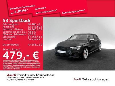 Gebraucht Audi S3 Sport 310 PS (228 kW) 2024 Schwarz Limousine