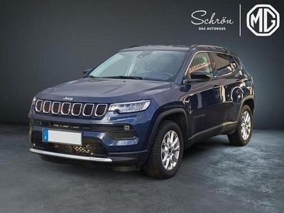 Gebraucht Jeep Compass 80th Anniversary 241 PS (177 kW) 2022 Blue shade metallic clear coat SUV