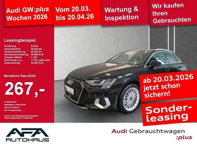 Gebraucht Audi A3 Advanced Plus 150 PS (110 kW) 2024 Schwarz Limousine
