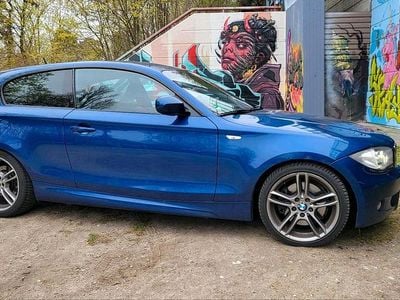 Usata BMW 123 M Sport 204 CV (150 kW) 2010 Blu Utilitaria