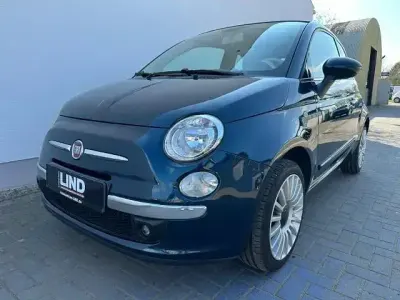Second-hand Fiat 500C Lounge 69 CP (50 kW) 2015 Albastru Cabrio
