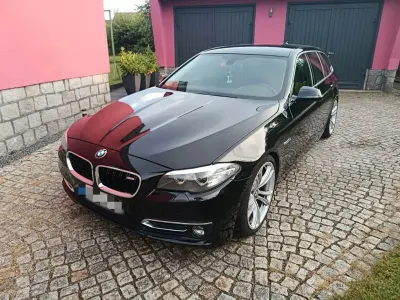 Gebraucht BMW 520 Luxury Line 184 PS (135 kW) 2013 Schwarz Kombi