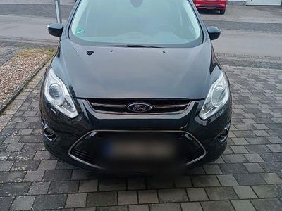 Schwarz Gebraucht 2015 Ford C-MAX Titanium Van / Kleinbus | 8.200 € (Fairer Preis)